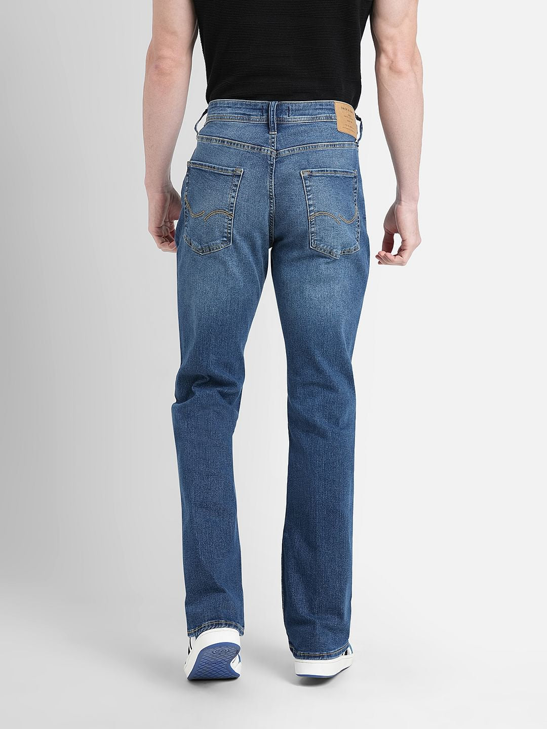 Blue High Rise Ray Bootcut Jeans