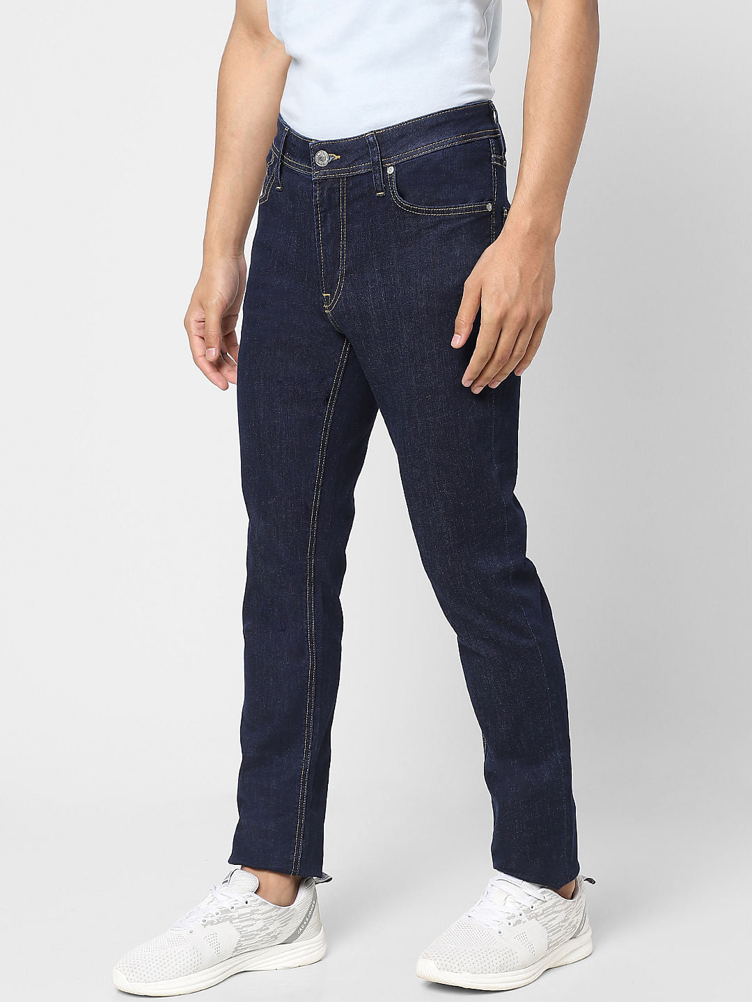 Dark Blue Low Rise Ben Skinny Jeans