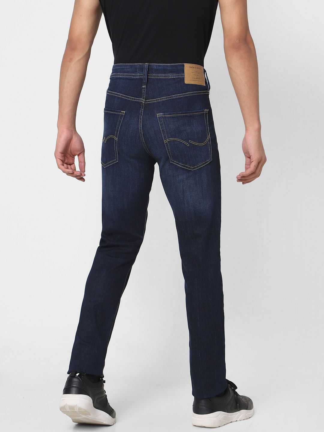 Dark Blue Low Rise Ben Skinny Jeans