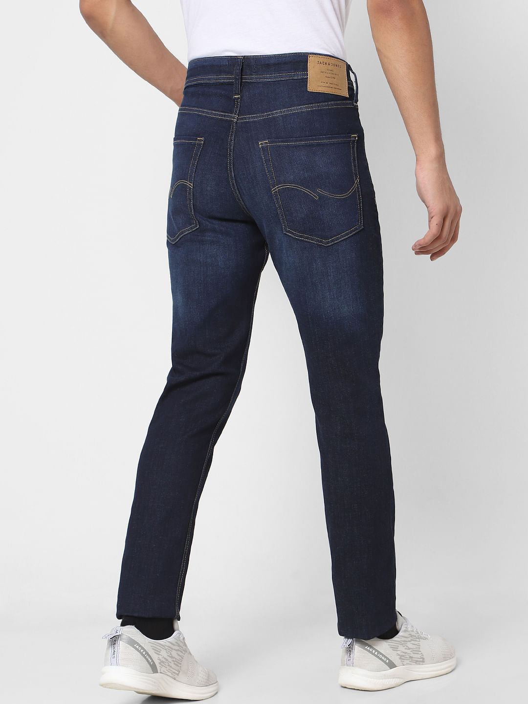 Dark Blue Low Rise Ben Skinny Jeans