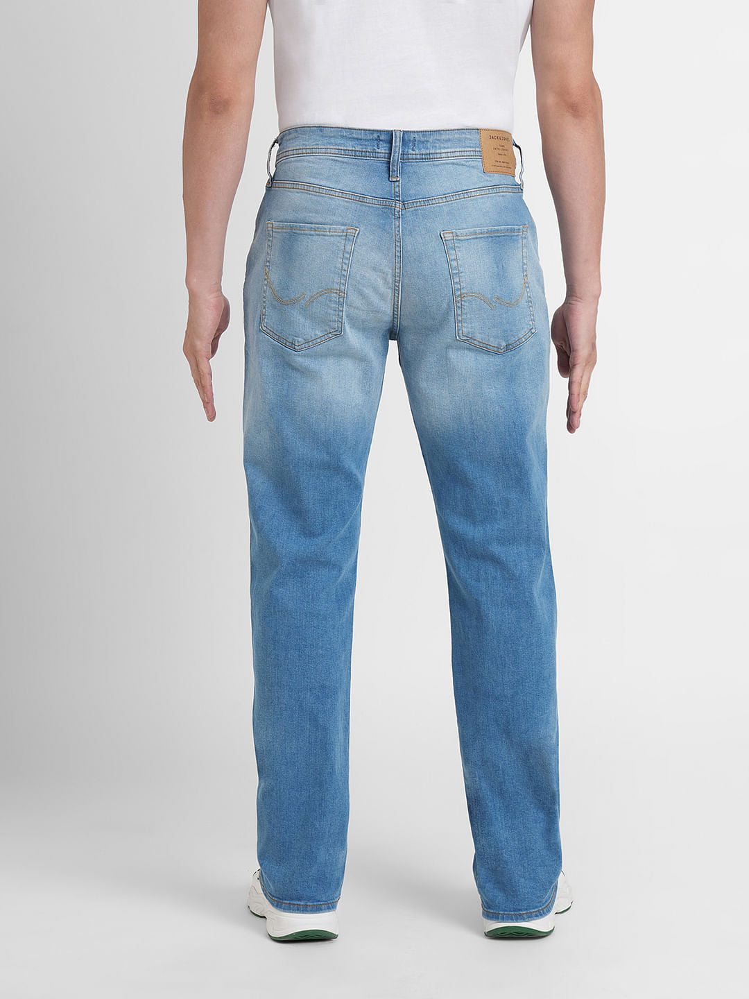 Light Blue High Rise Bootcut Jeans