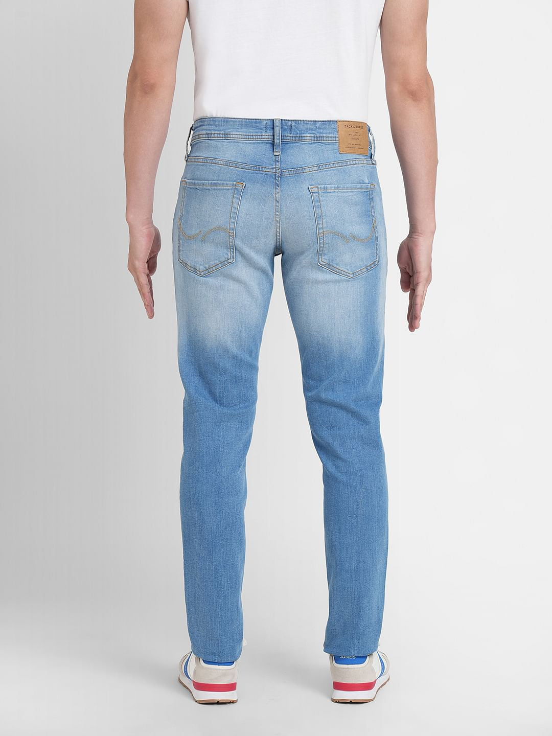 Light Blue Low Rise Glenn Slim Jeans