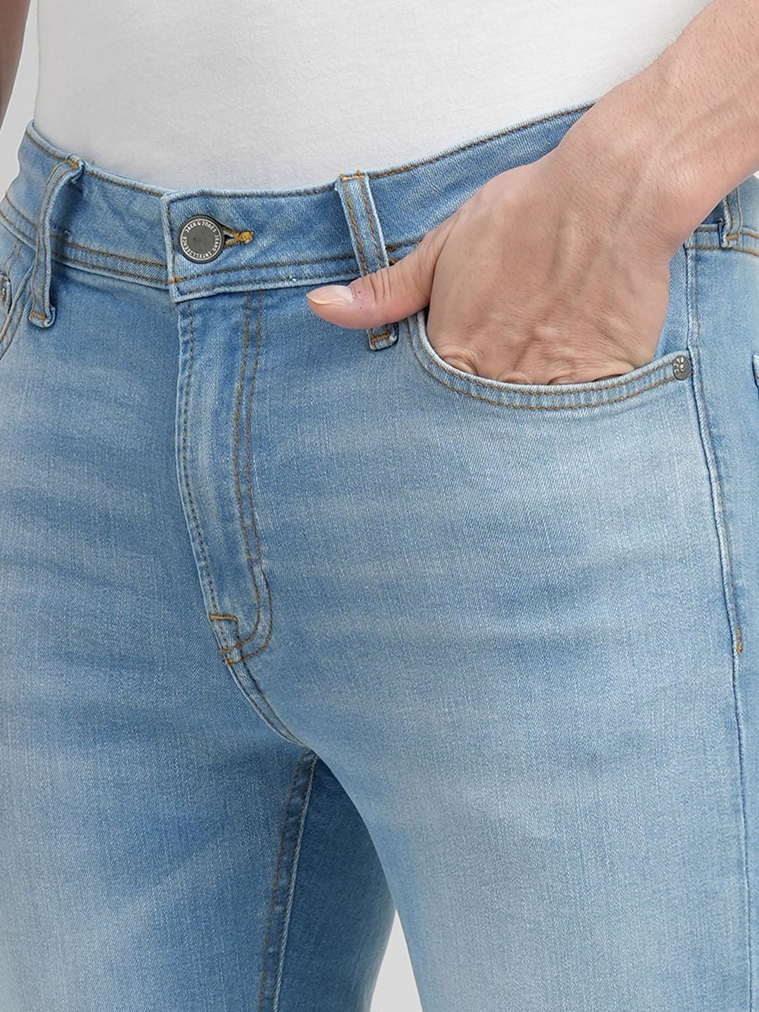 Light Blue Low Rise Ben Skinny Jeans