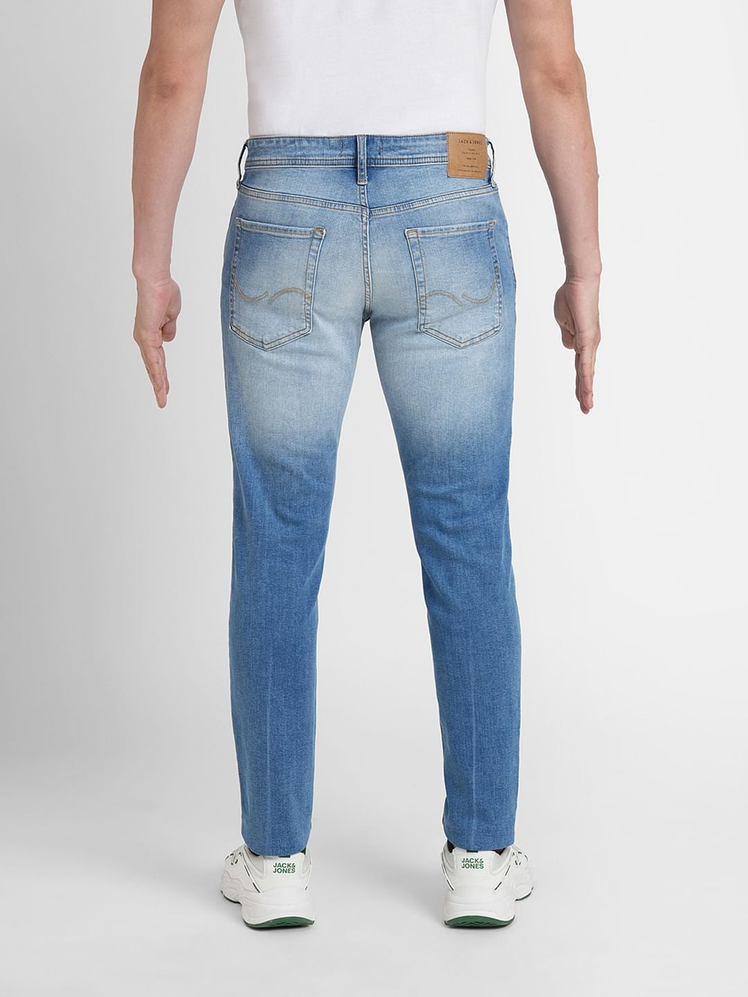 Light Blue Low Rise Glenn Slim Jeans