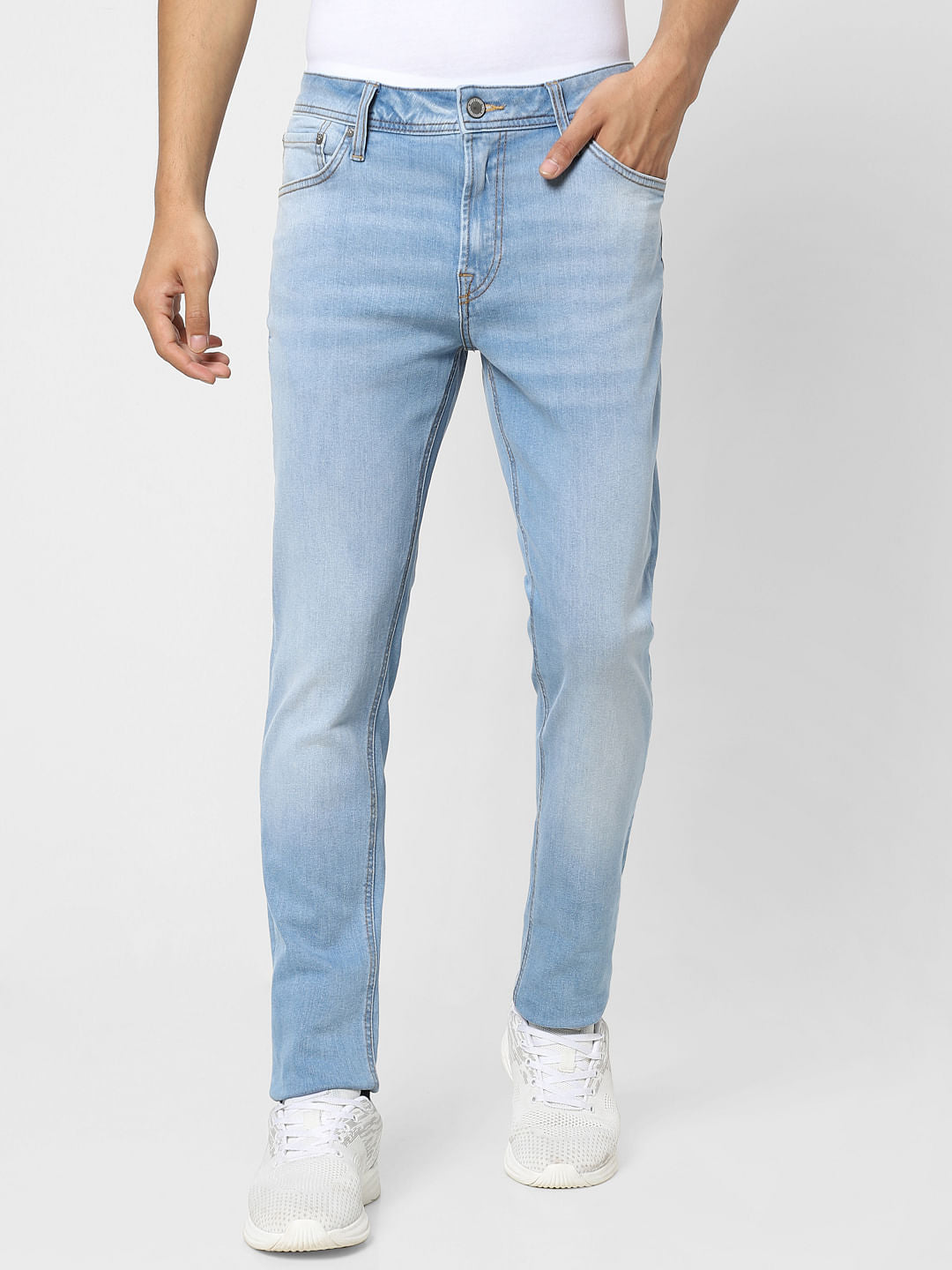 Light Blue Low Rise Ben Skinny Jeans