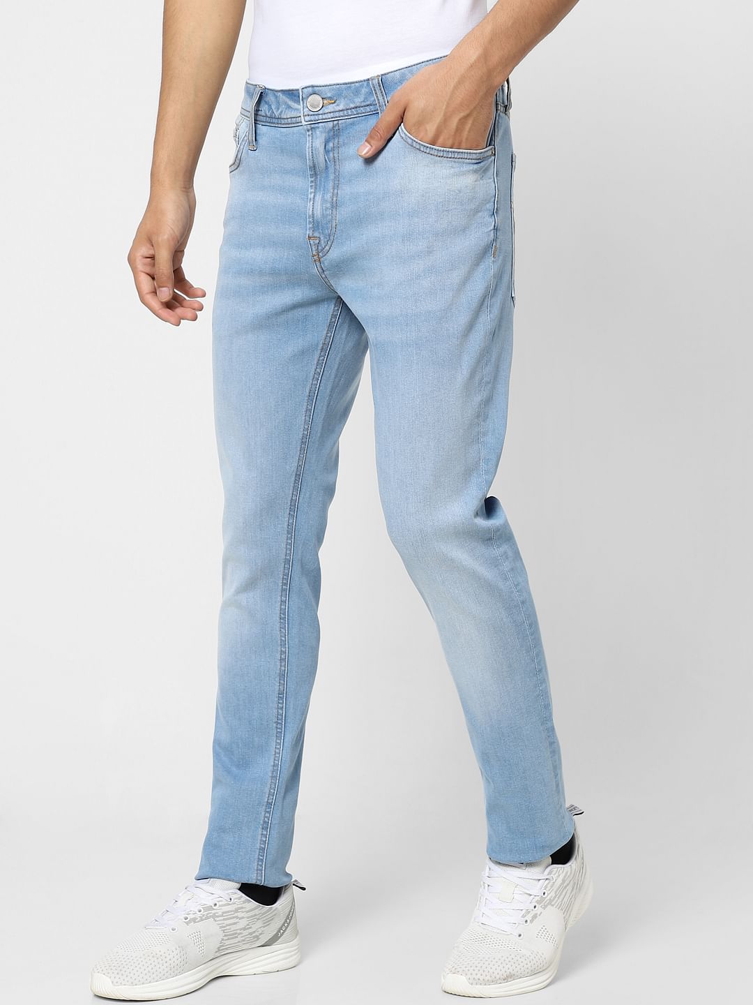 Light Blue Low Rise Ben Skinny Jeans