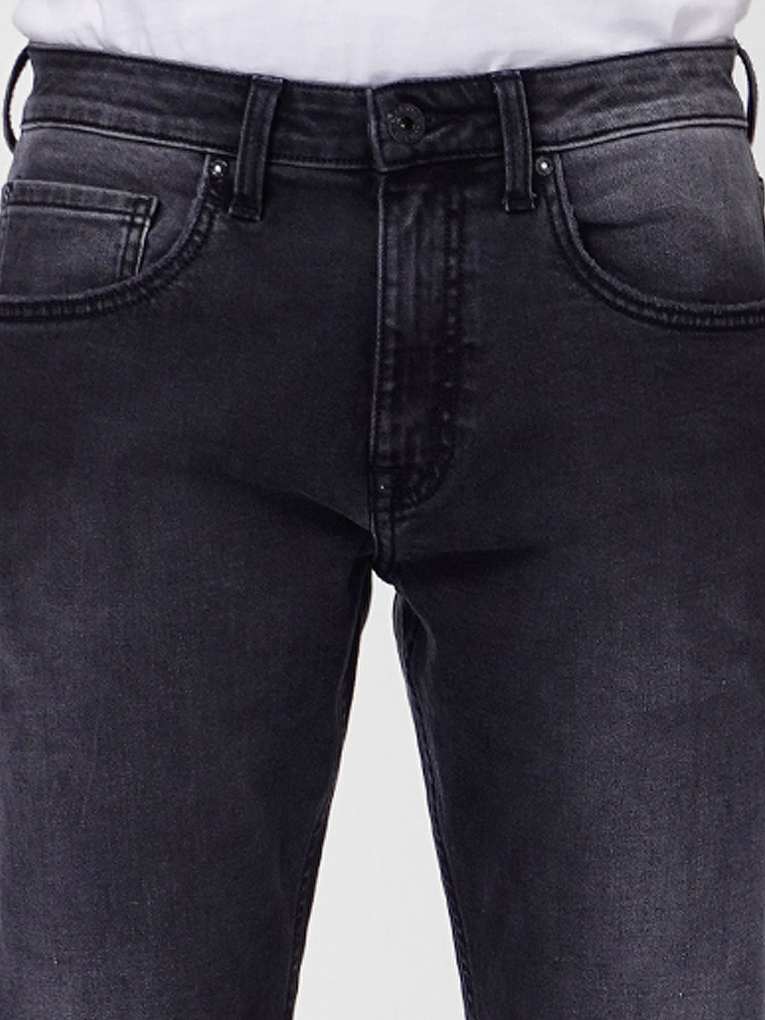 Black High Rise Bootcut Jeans