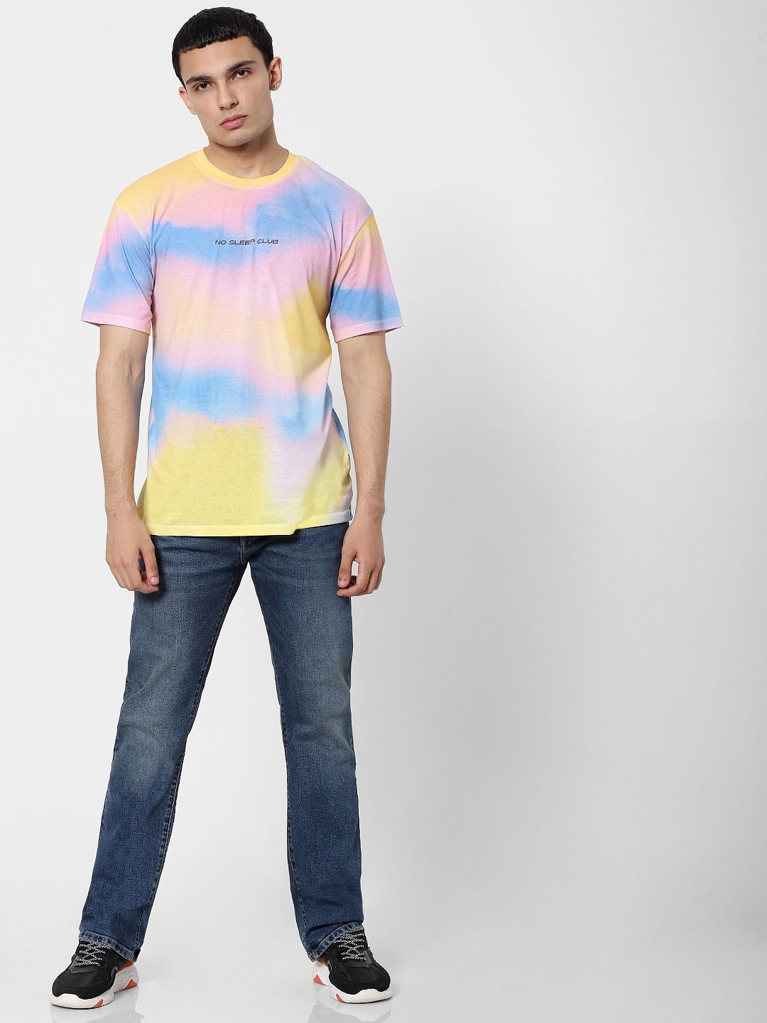 Blue High Rise Bootcut Jeans