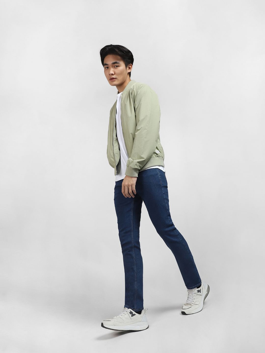 Blue Low Rise Ben Skinny Jeans