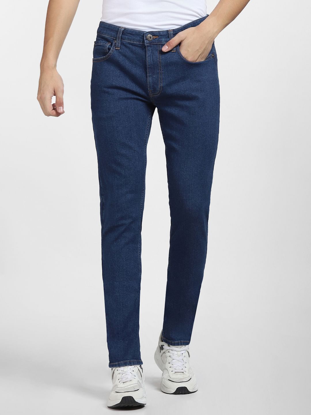 Blue Low Rise Ben Skinny Jeans