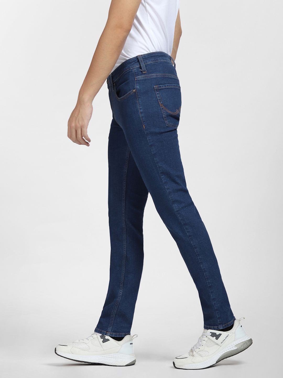 Blue Low Rise Ben Skinny Jeans