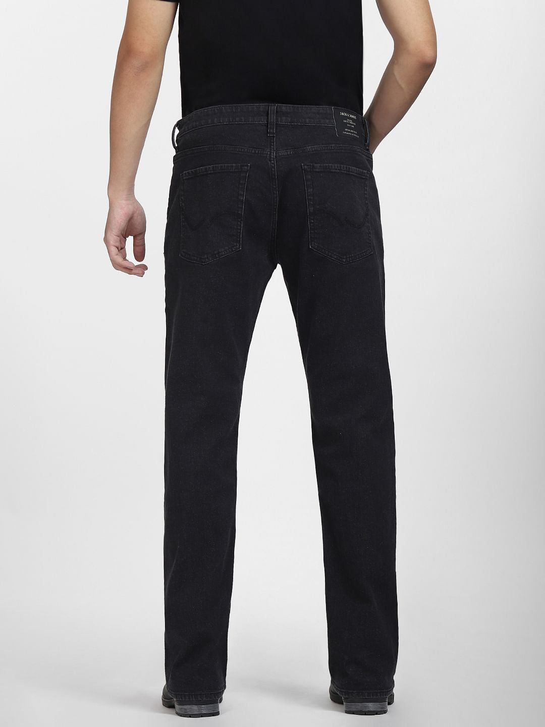 Black High Rise Ray Bootcut Jeans