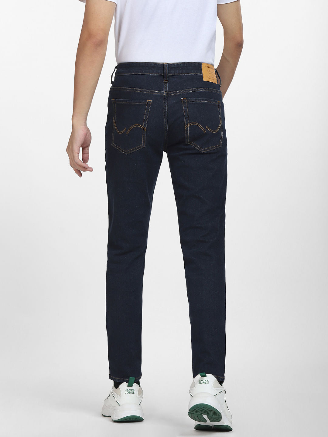 Dark Blue Low Rise Glenn Slim Fit Jeans