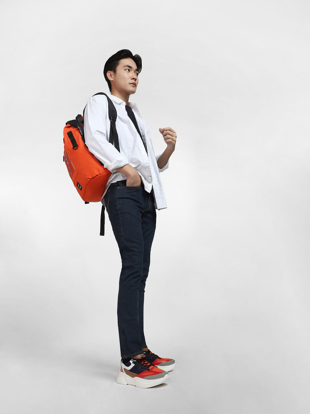 Dark Blue Low Rise Glenn Slim Fit Jeans