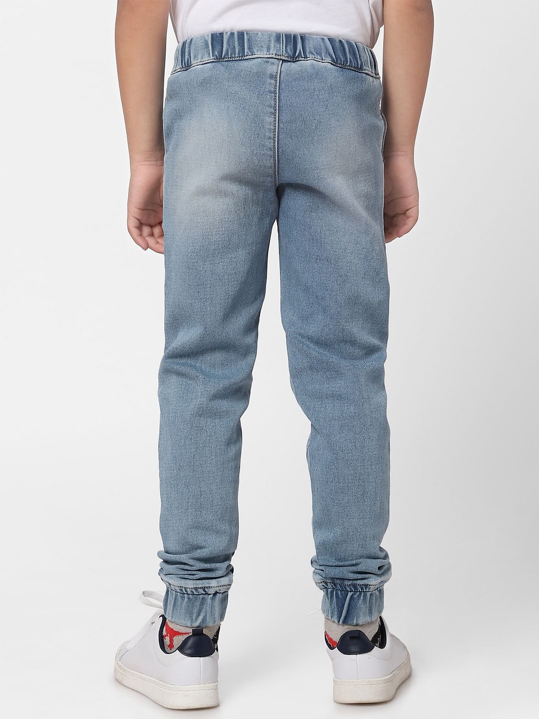 Boys Light Blue Jogger Jeans