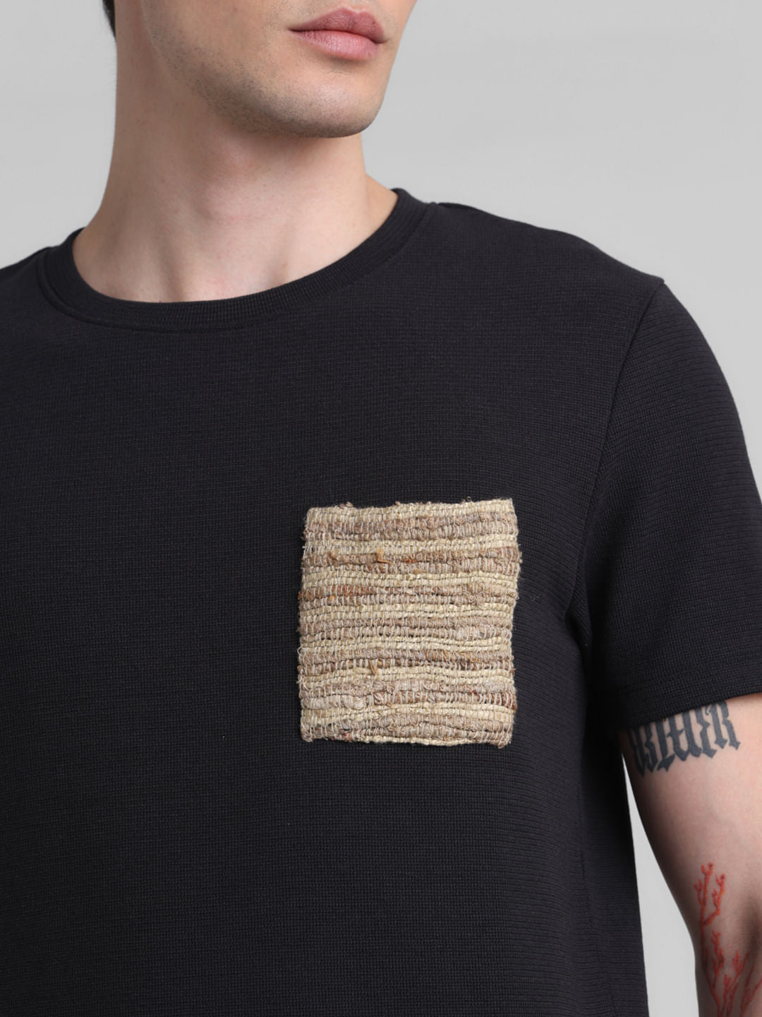 Black Patch Pocket T-shirt