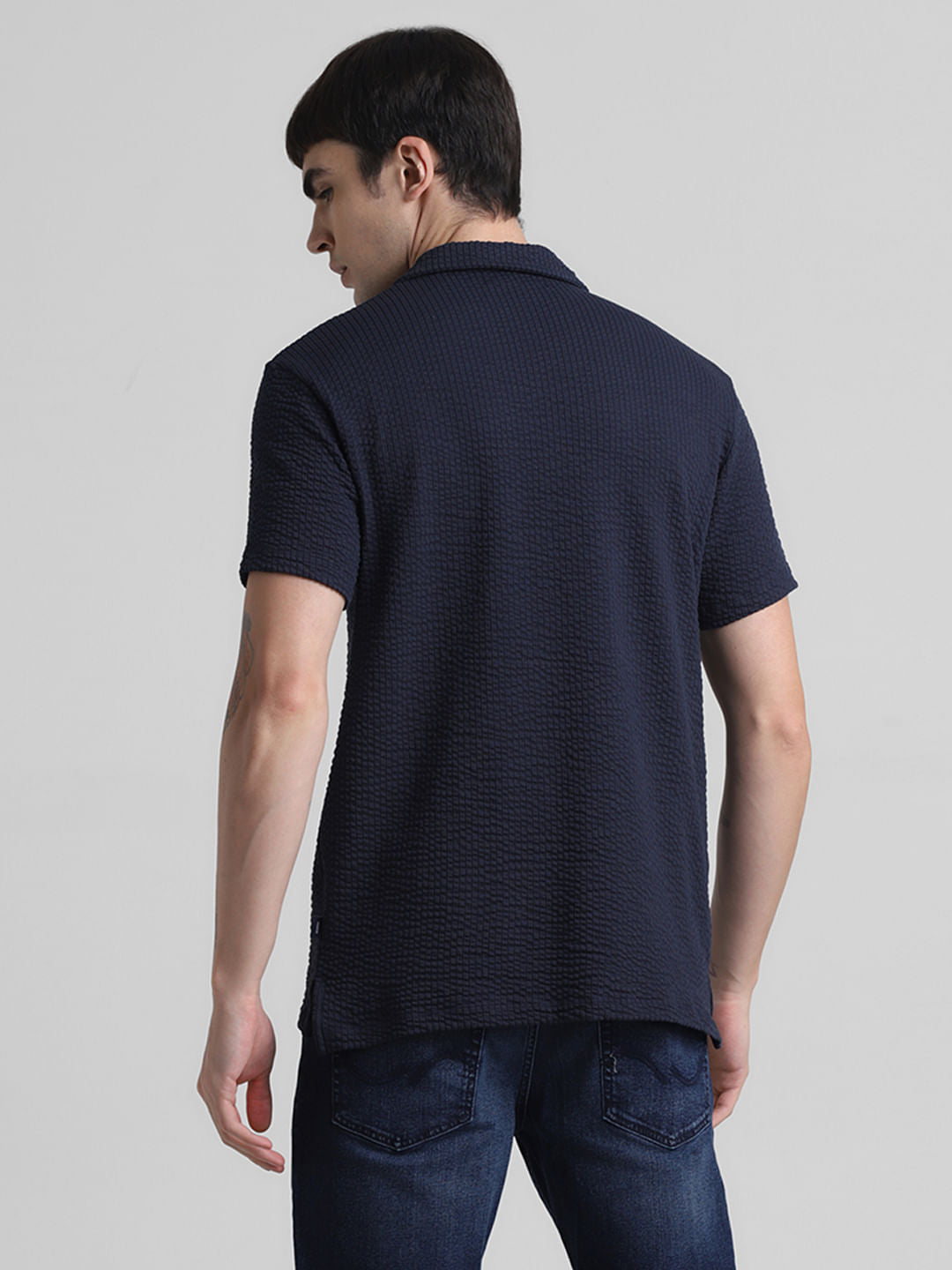 Navy Blue Polo T-shirt