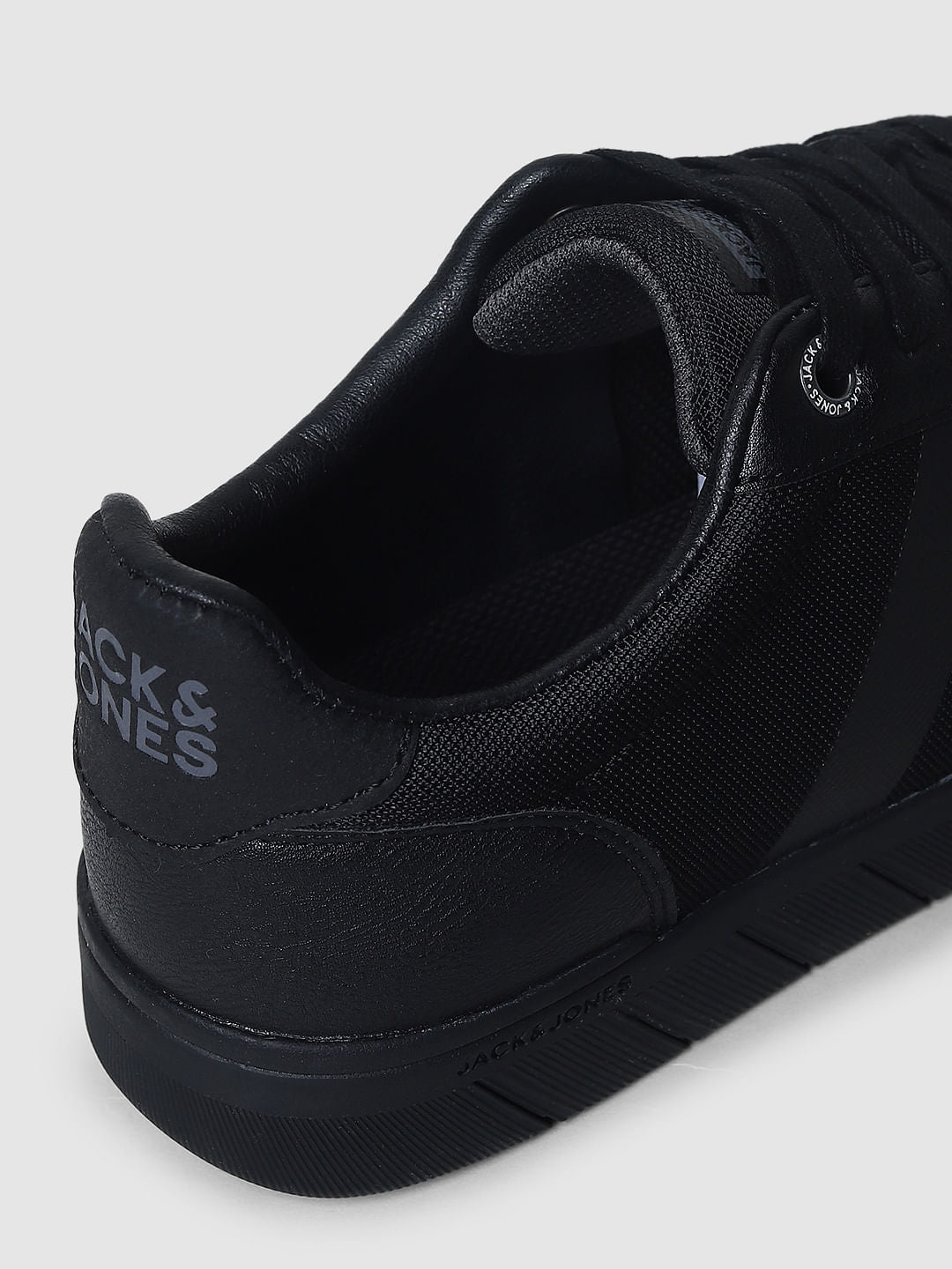 Black Mesh Sneakers