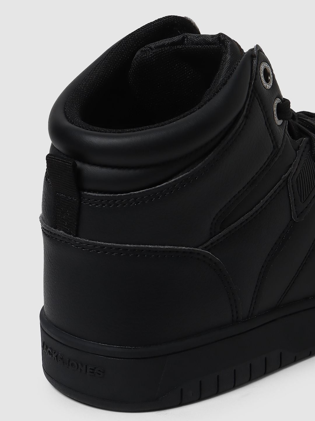 Black Hi-Top Sneakers