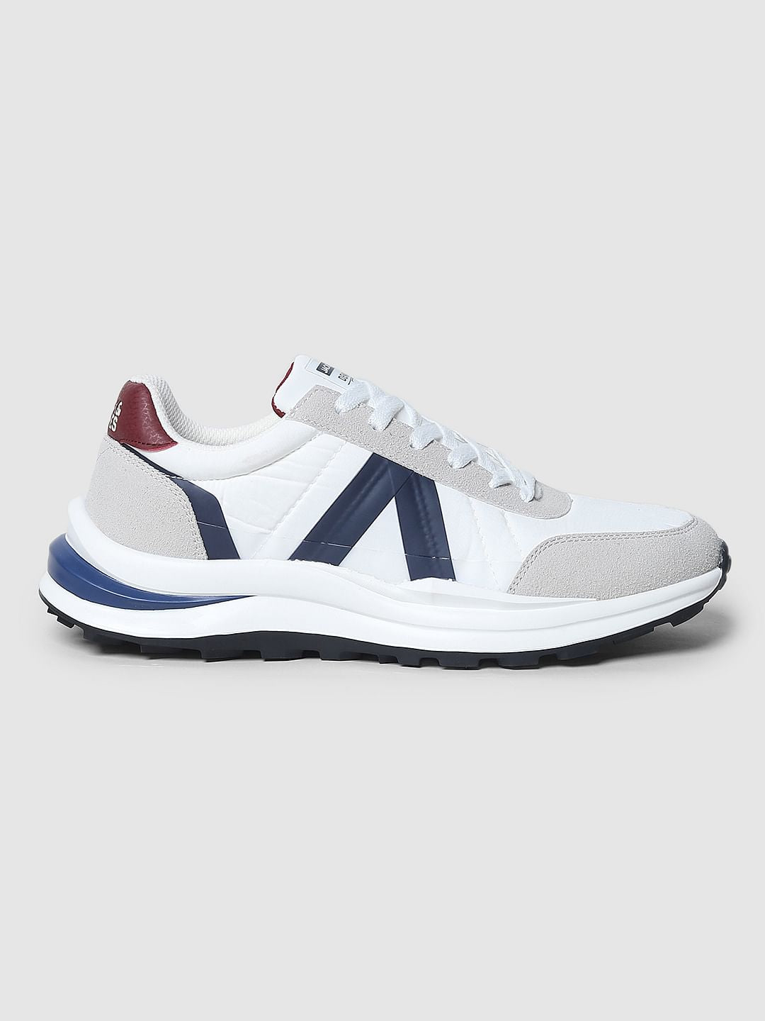 White Tape Detail Sneakers