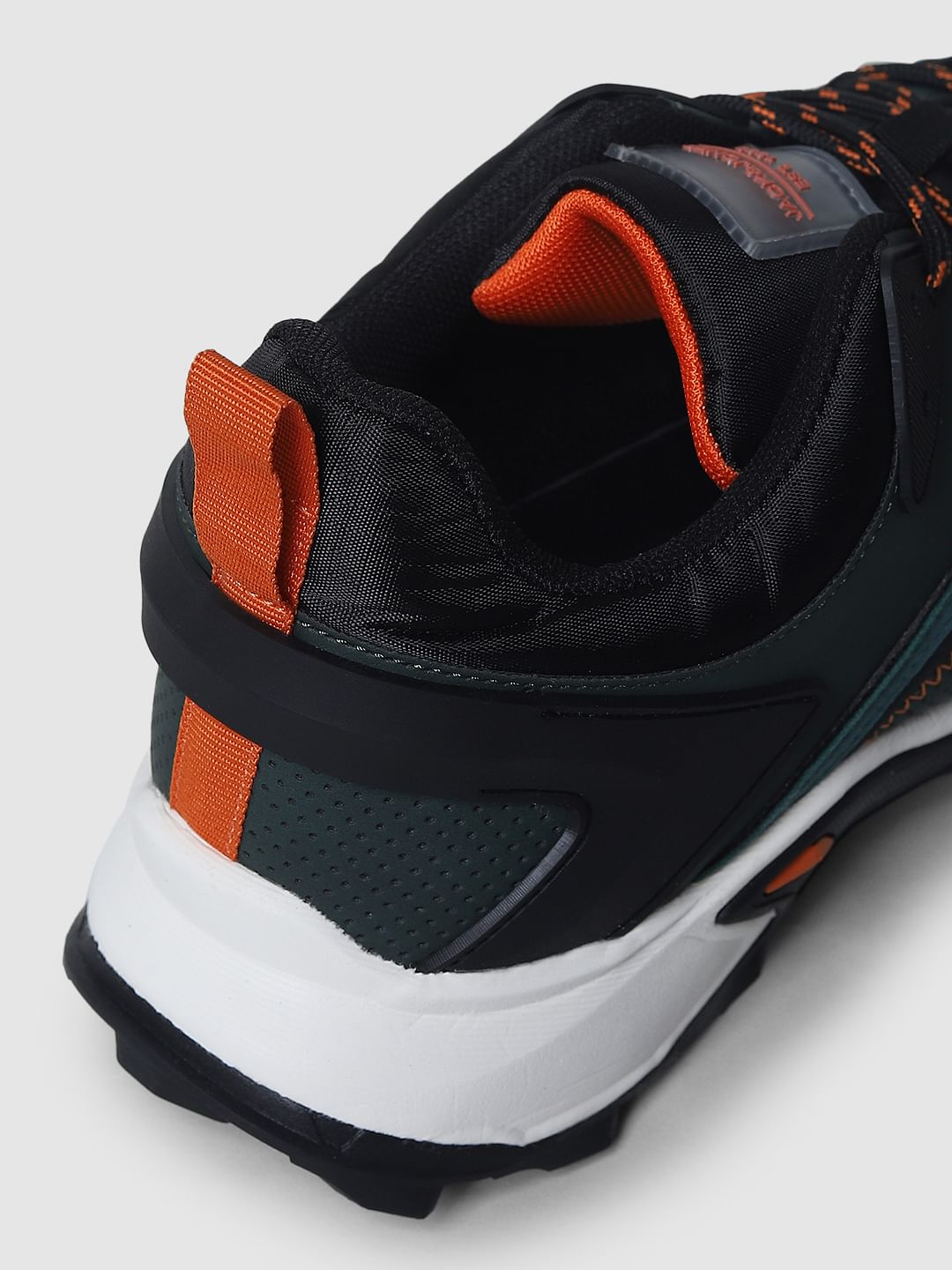 Dark Green Colourblocked Sneakers