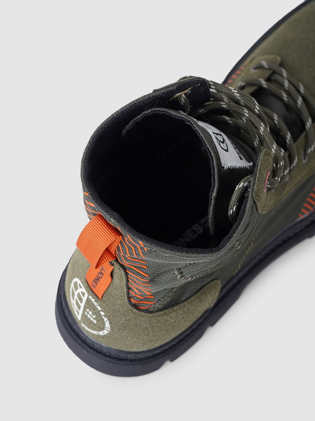 Green High-Top Boots