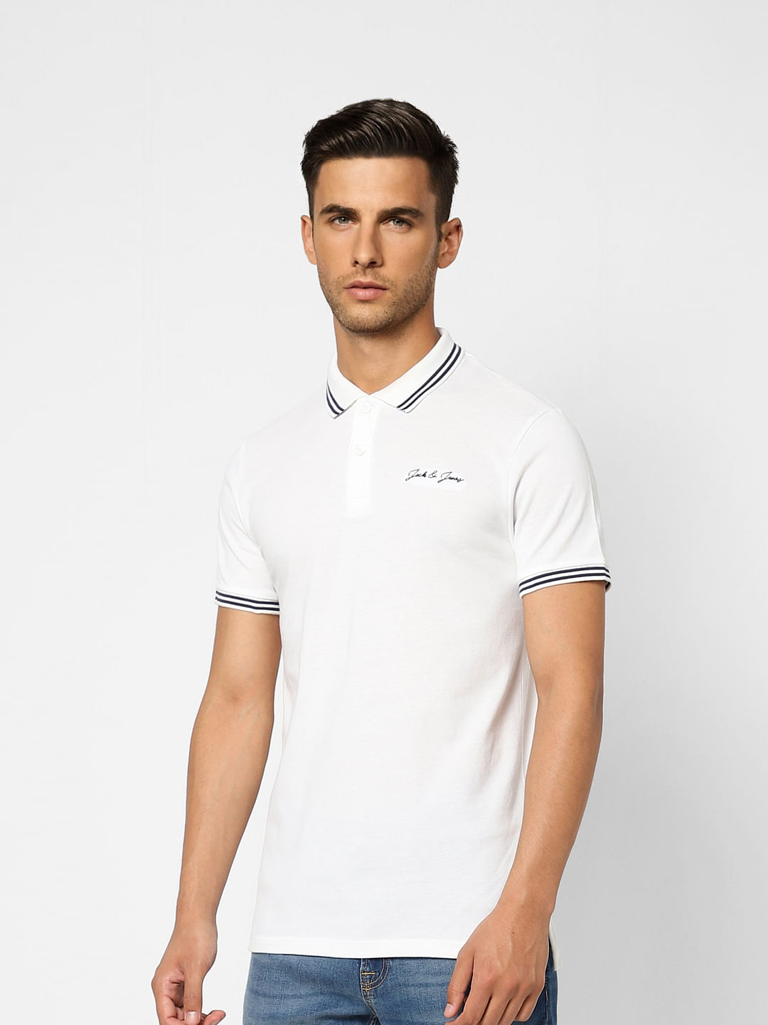 White Polo T-shirt
