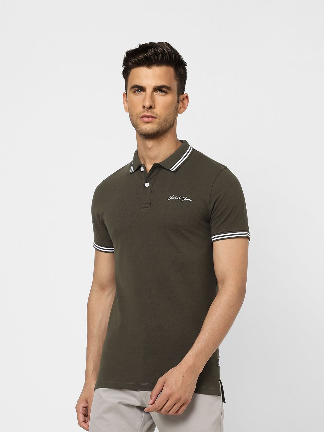 Olive Polo T-shirt
