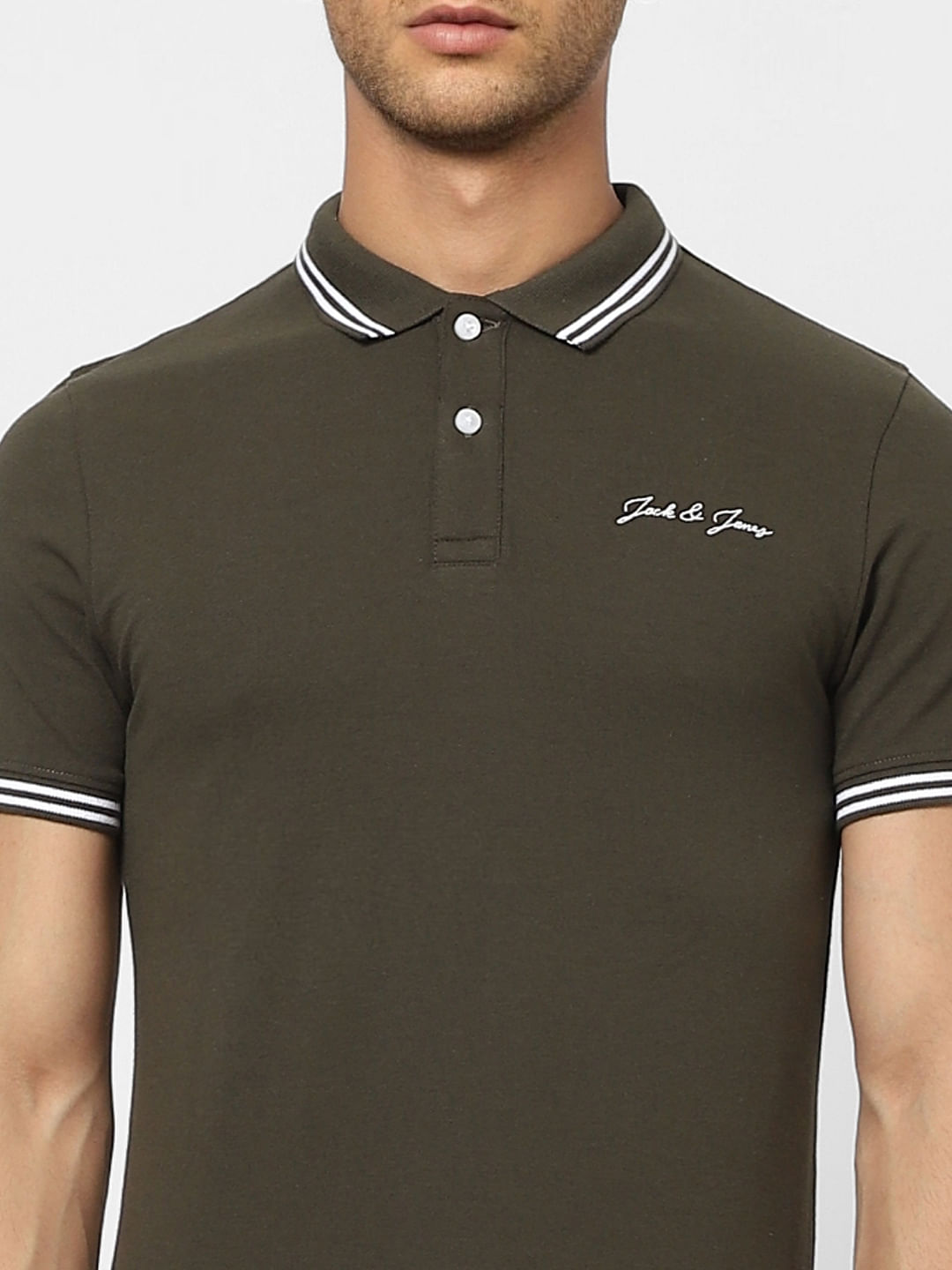 Olive Polo T-shirt