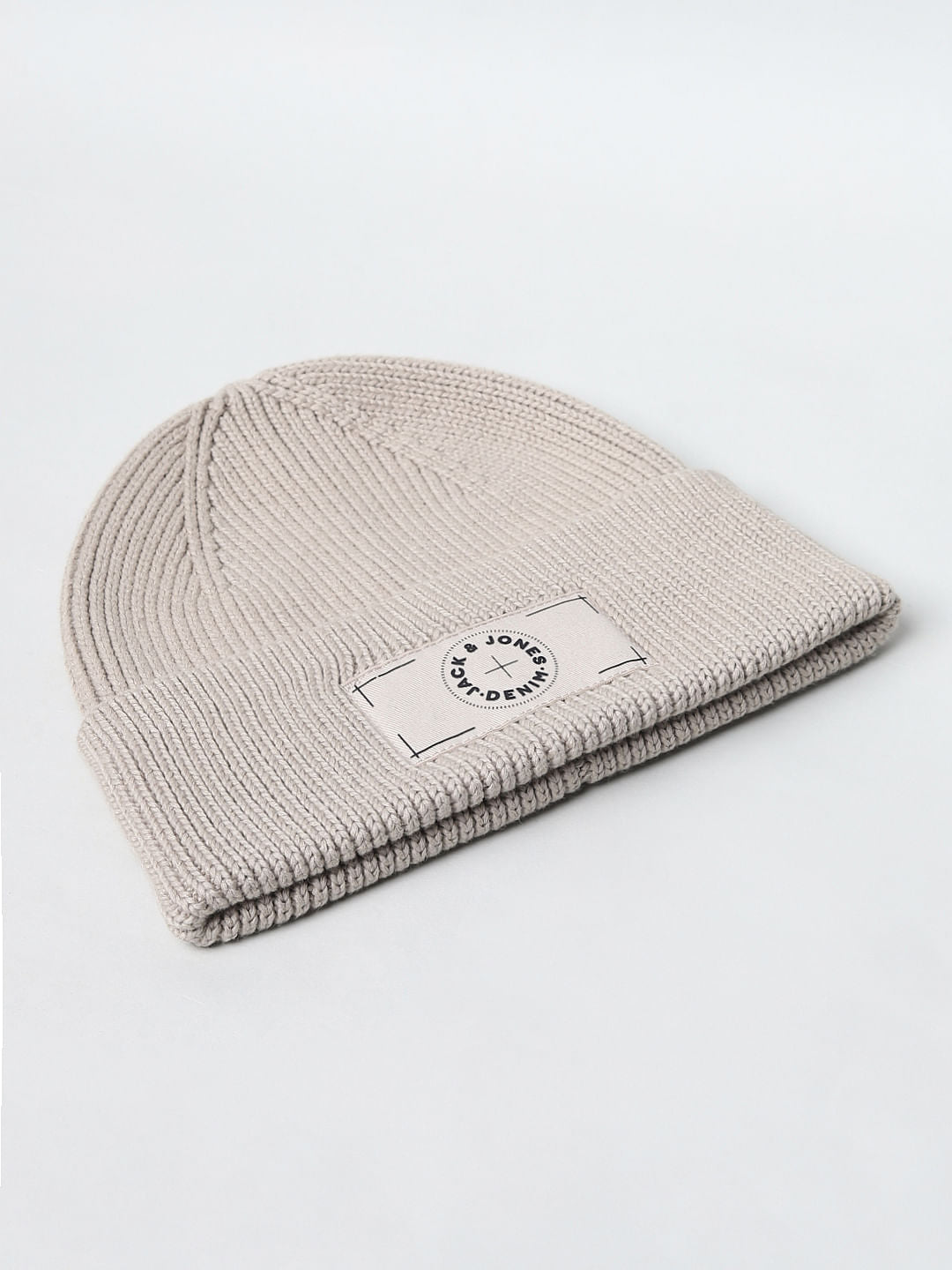 Off-White Logo Print Beanie