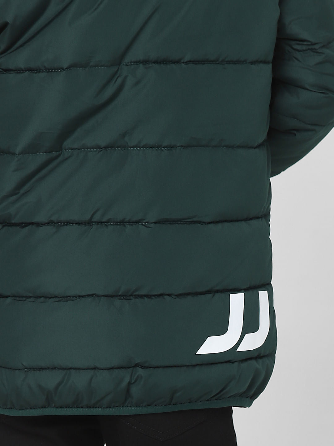 Boys Green Puffer Jacket