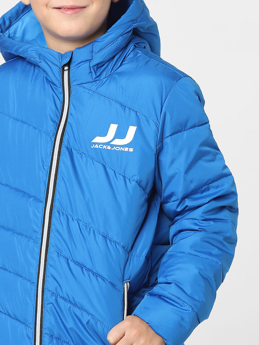 Boys Blue Puffer Jacket