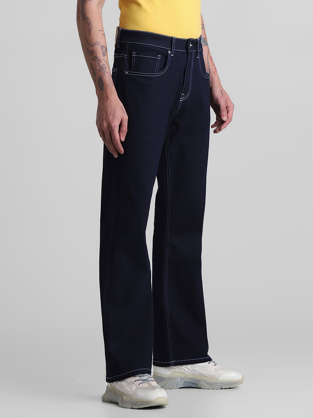 Blue High Rise Ray Bootcut Jeans