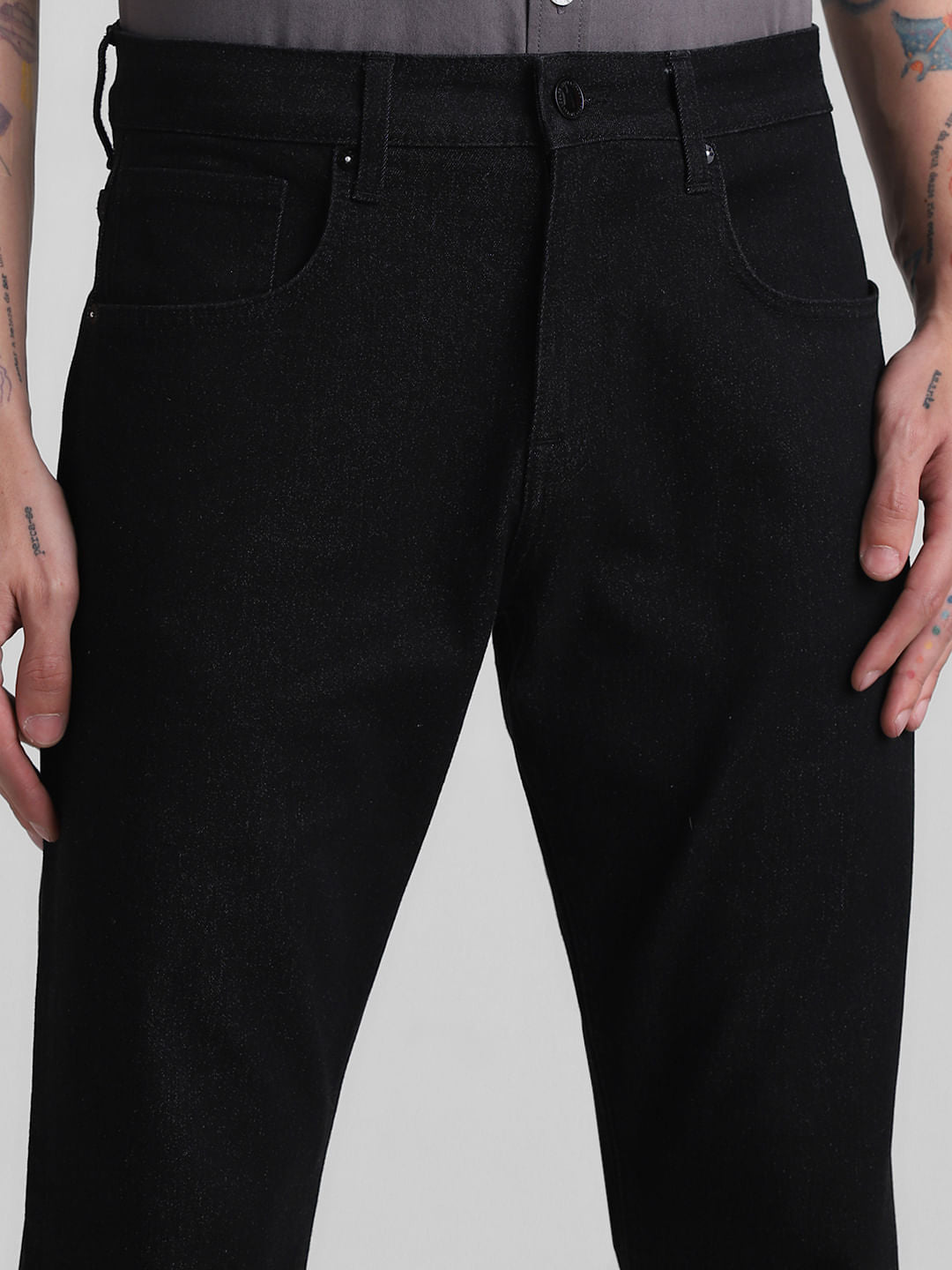 Black High Rise Ray Bootcut Jeans