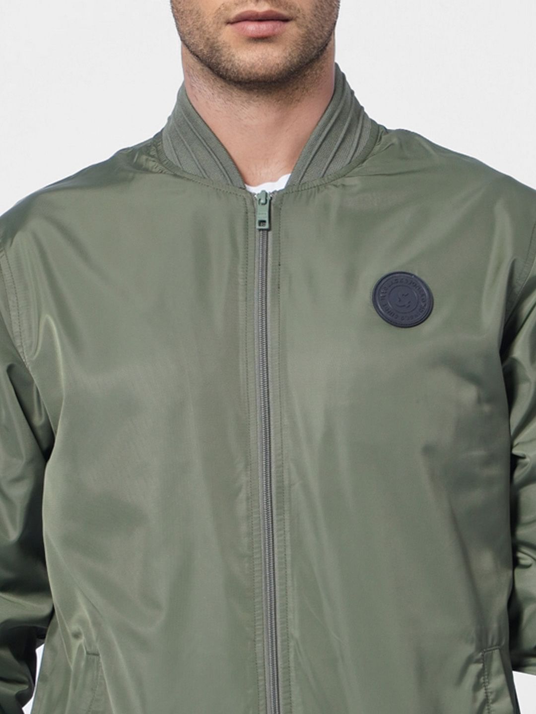Green Bomber Jacket