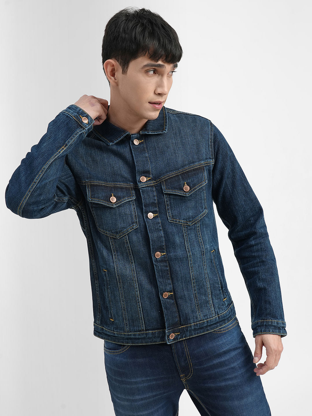 Blue Trucker Denim Jacket