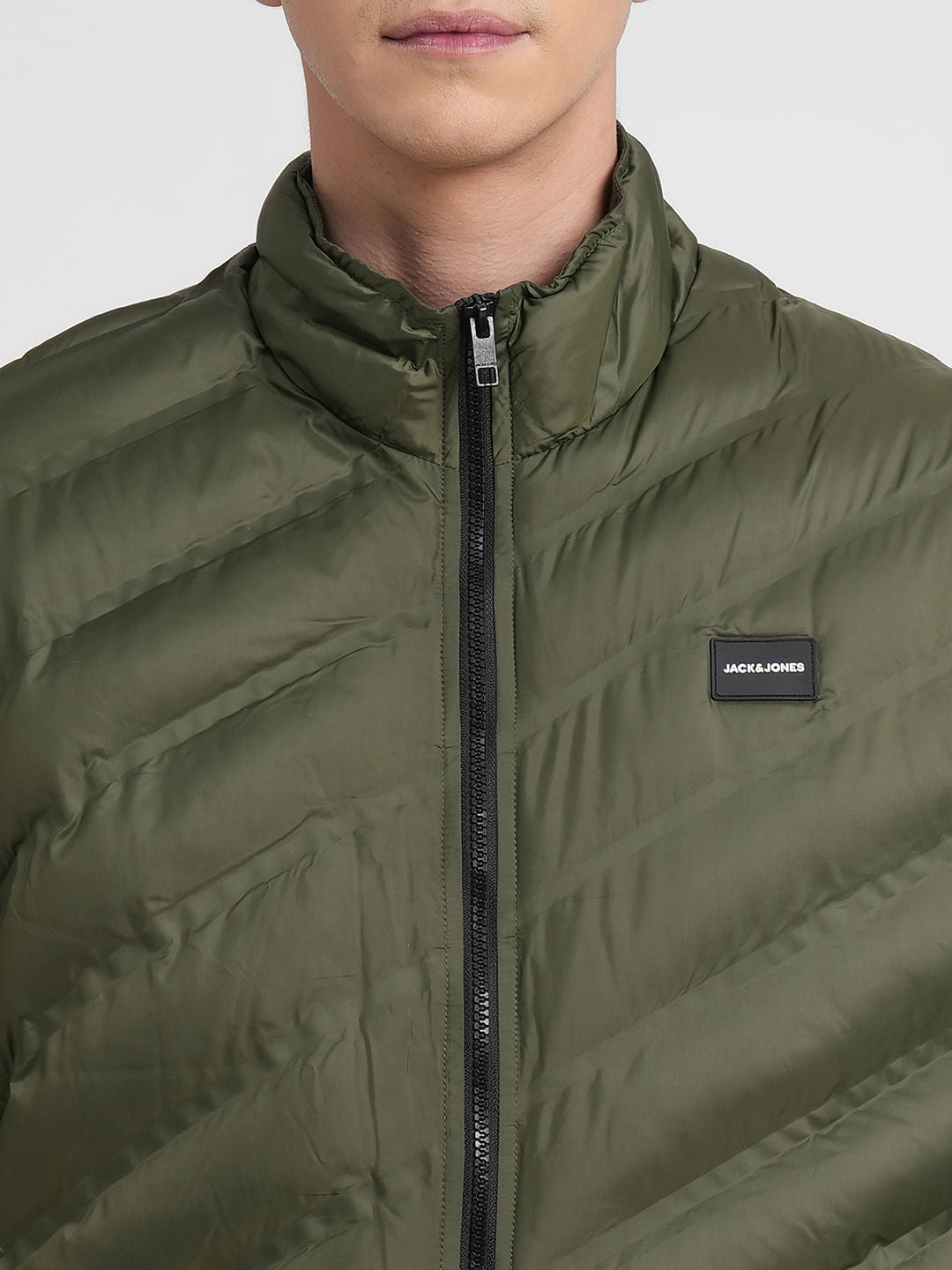 Dark Green Puffer Jacket