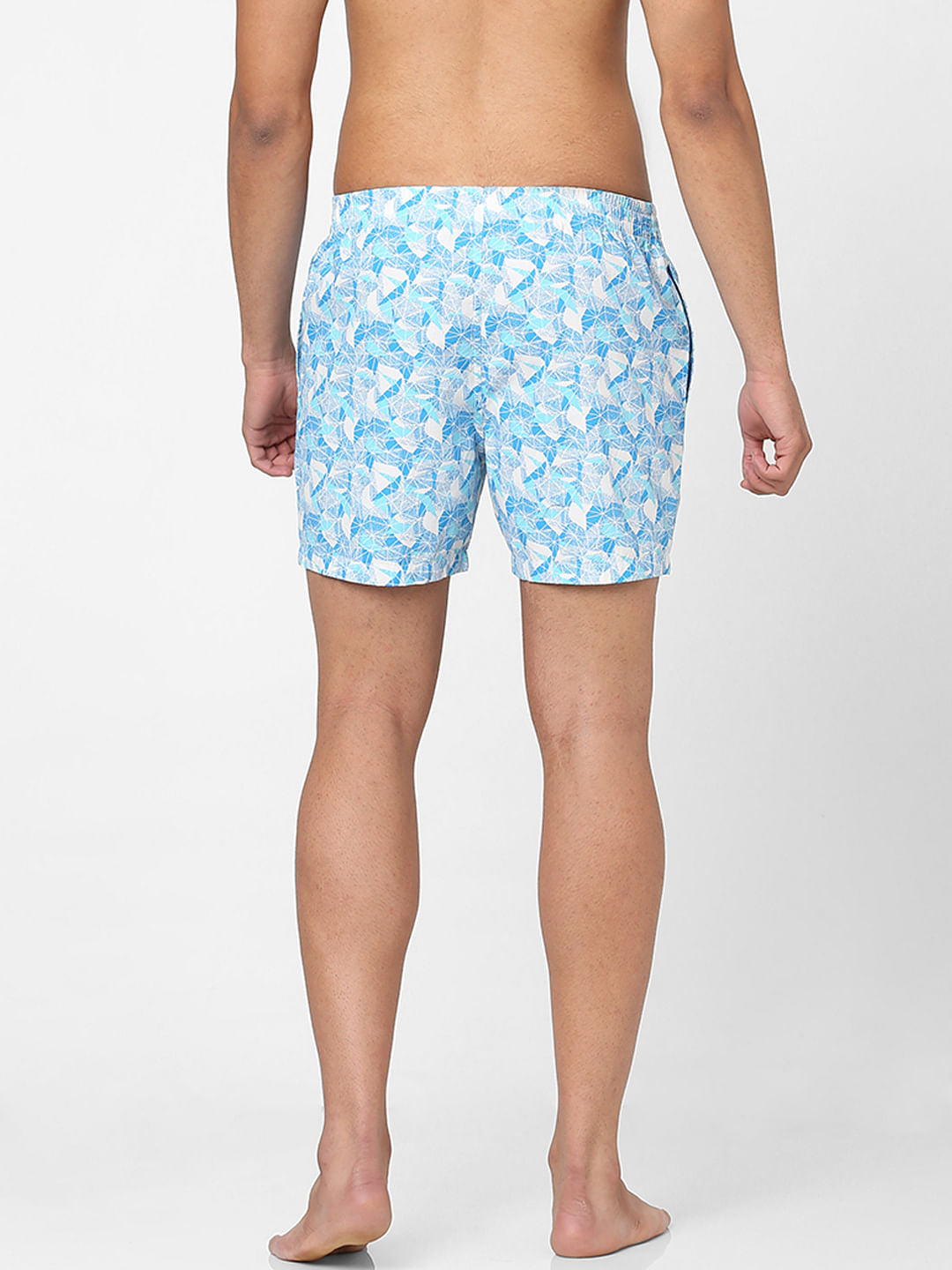 Blue Printed Boxers