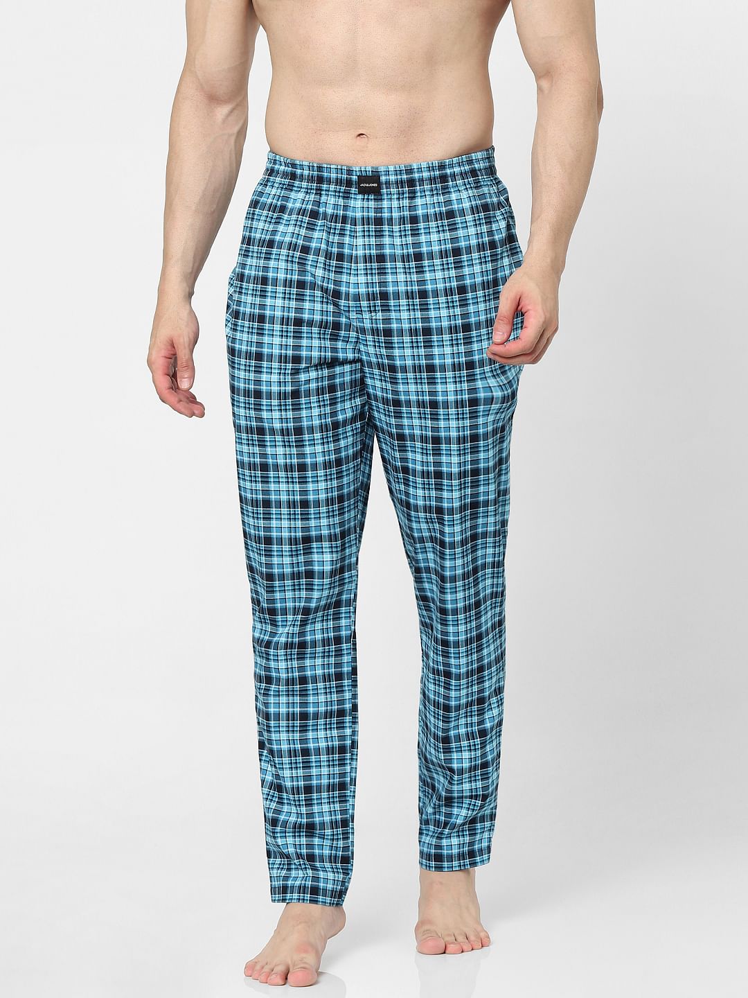 Blue Check Pyjamas