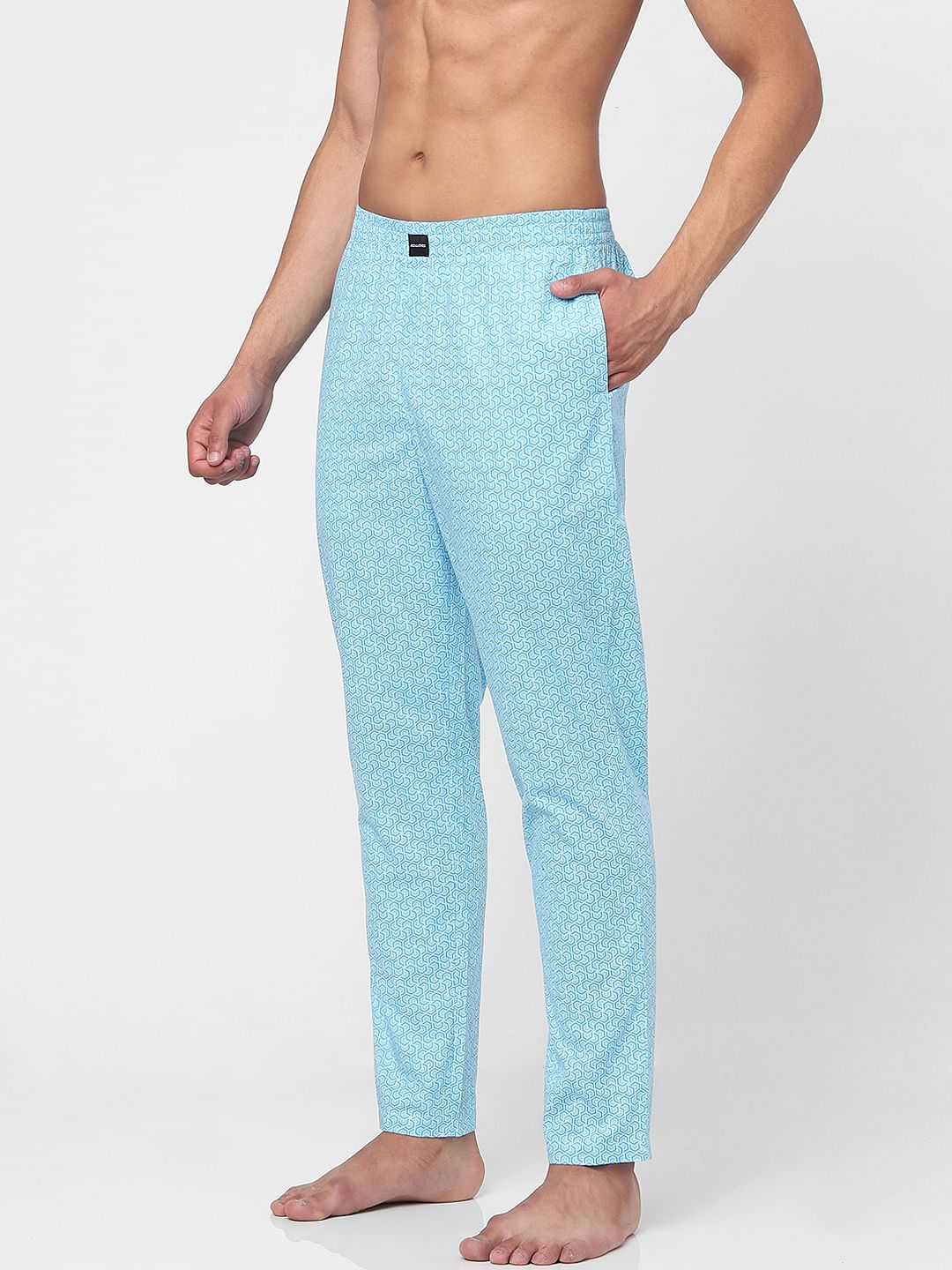 Blue Printed Pyjamas