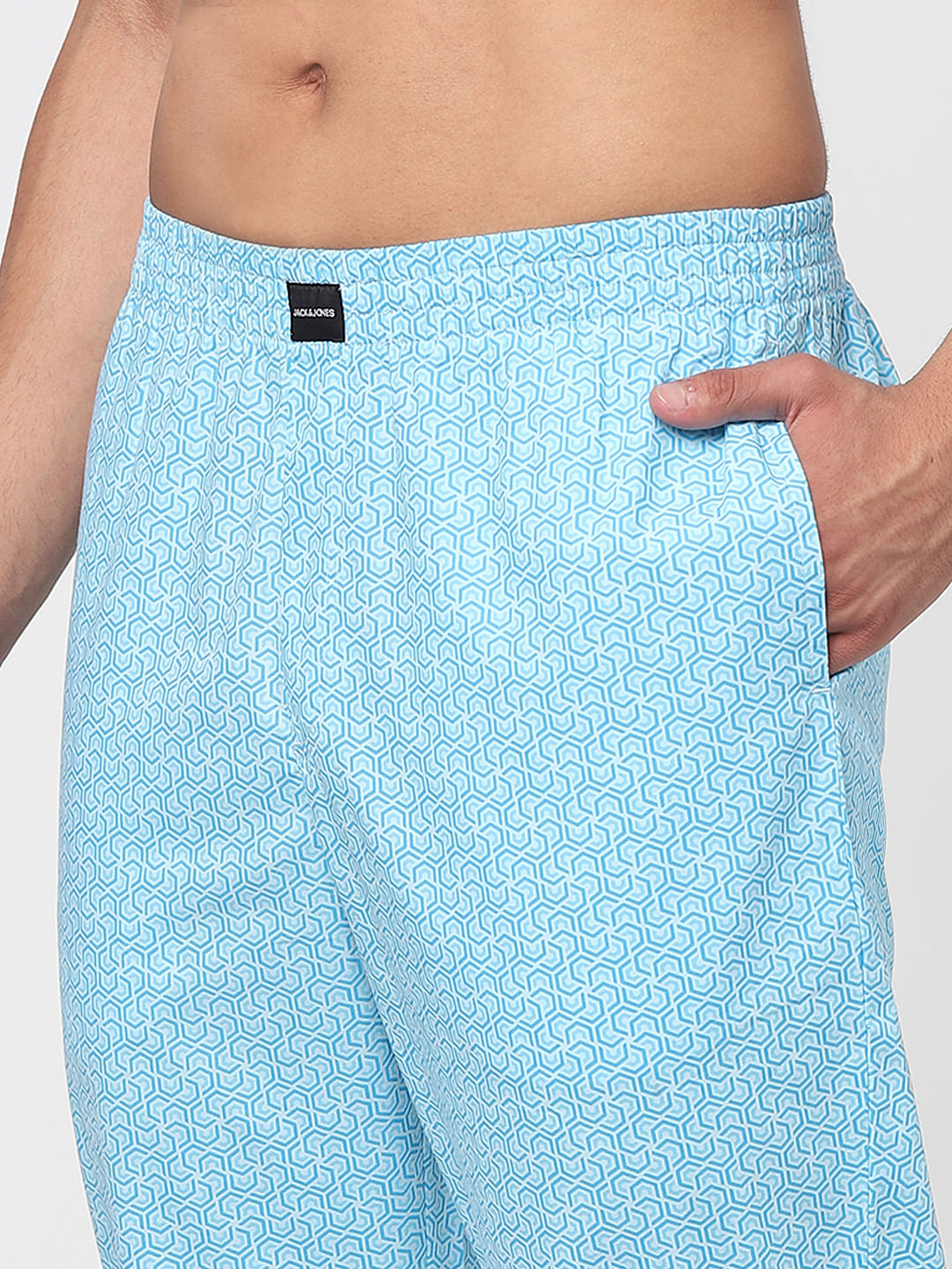 Blue Printed Pyjamas