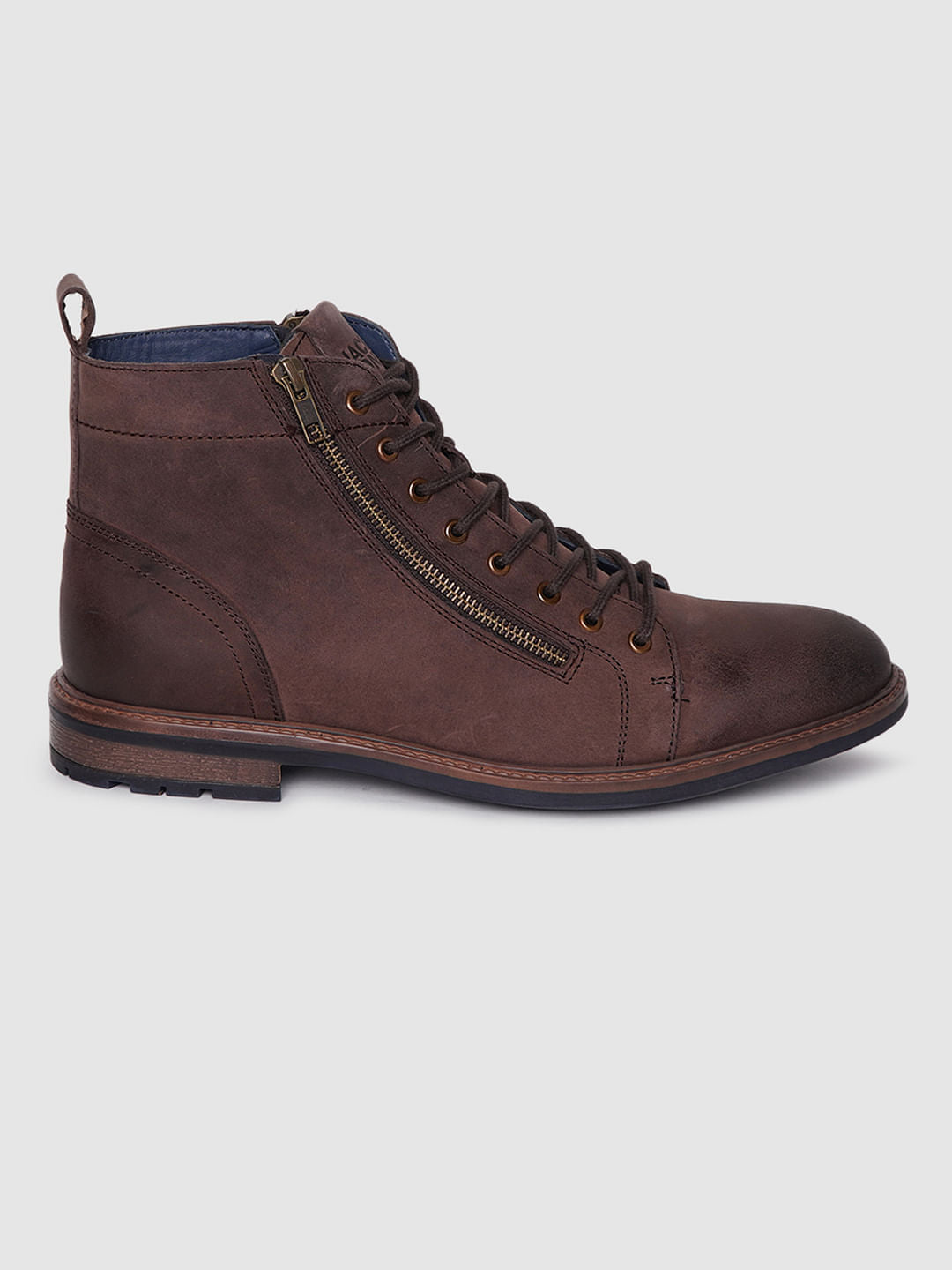 Brown Leather Boots