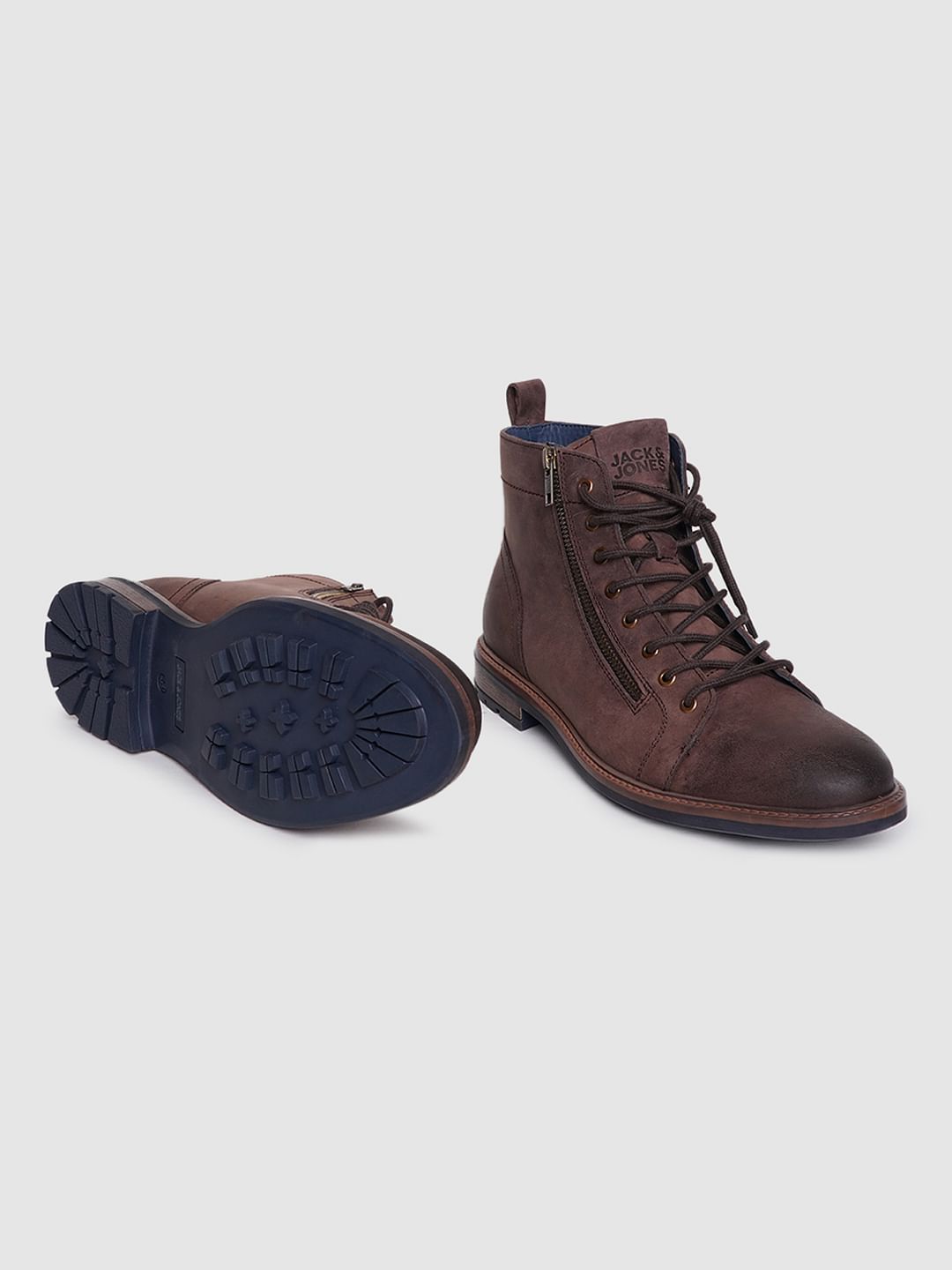 Brown Leather Boots