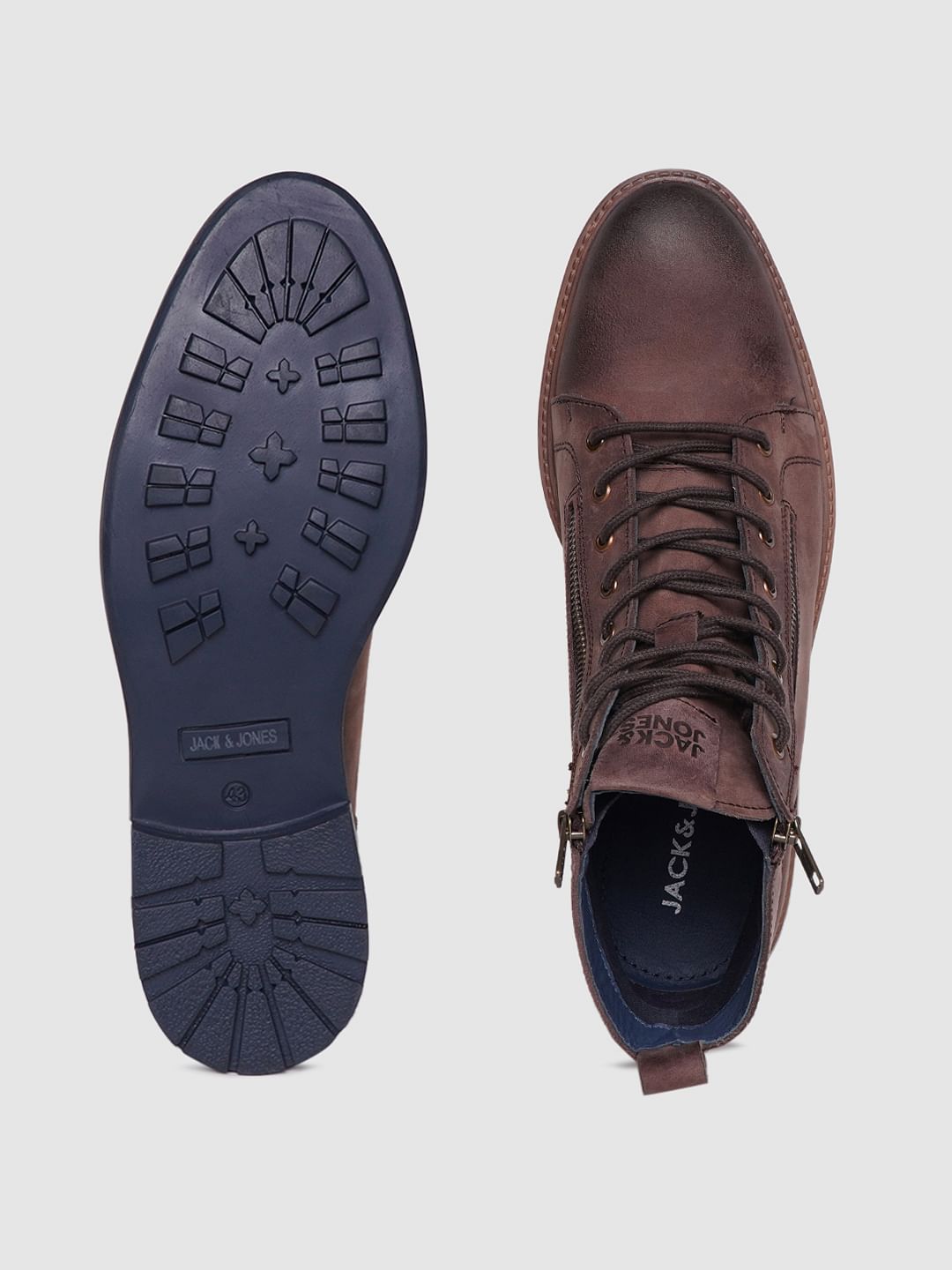 Brown Leather Boots