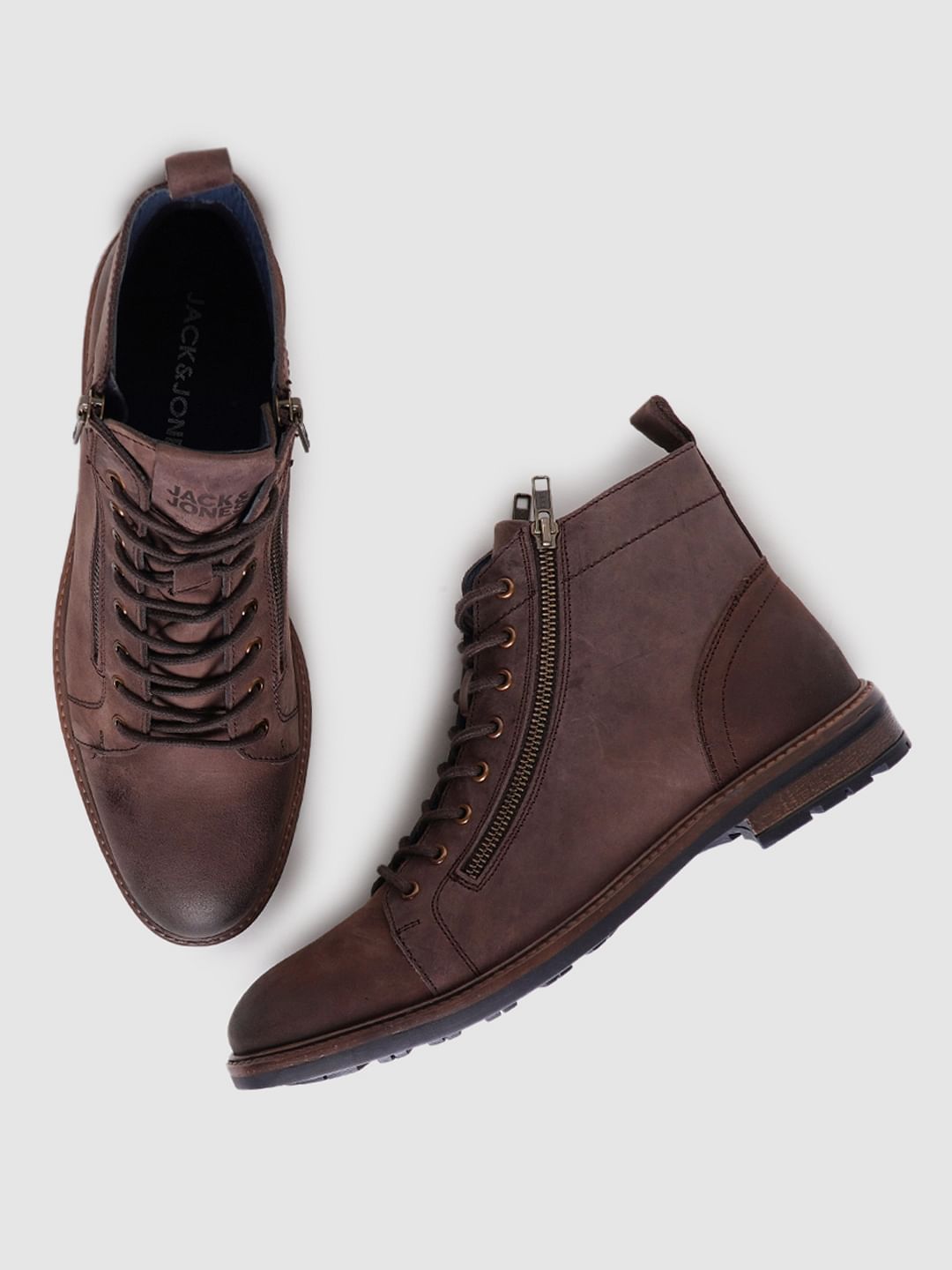 Brown Leather Boots