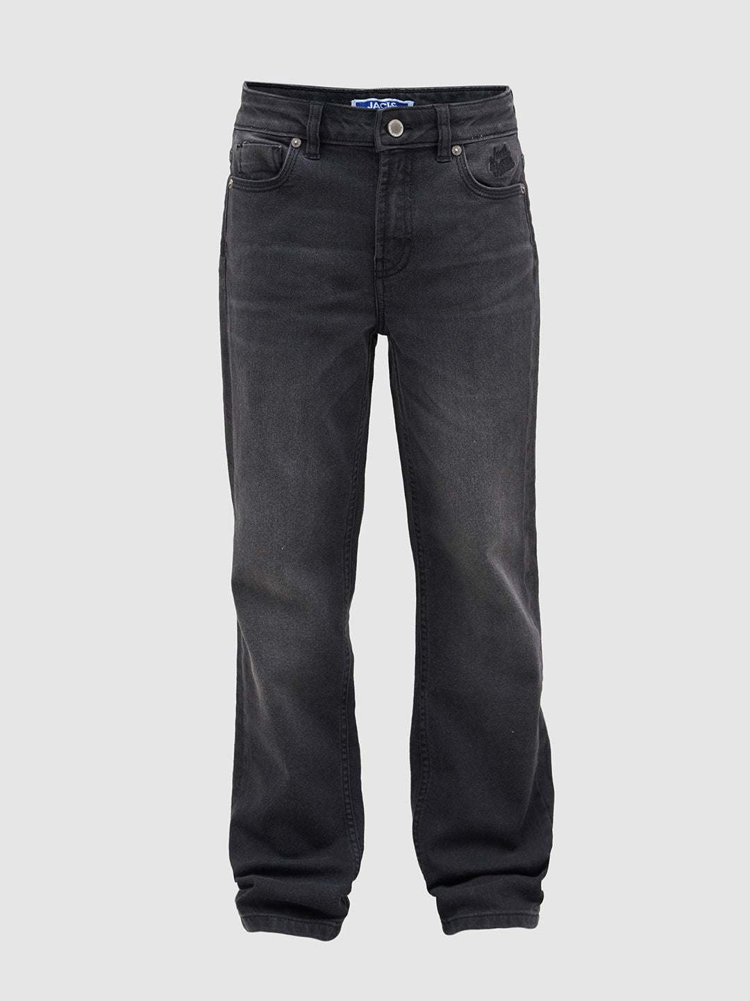 Boys Mid Rise Bootcut Jeans - Black