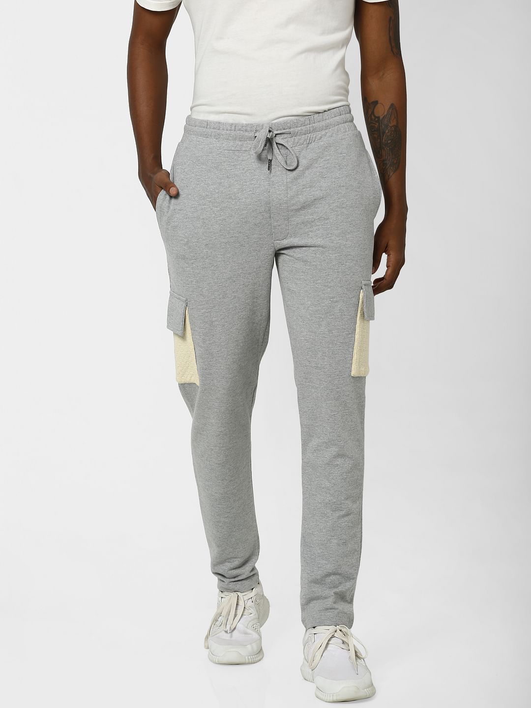 Grey Drawstring Sweatpants