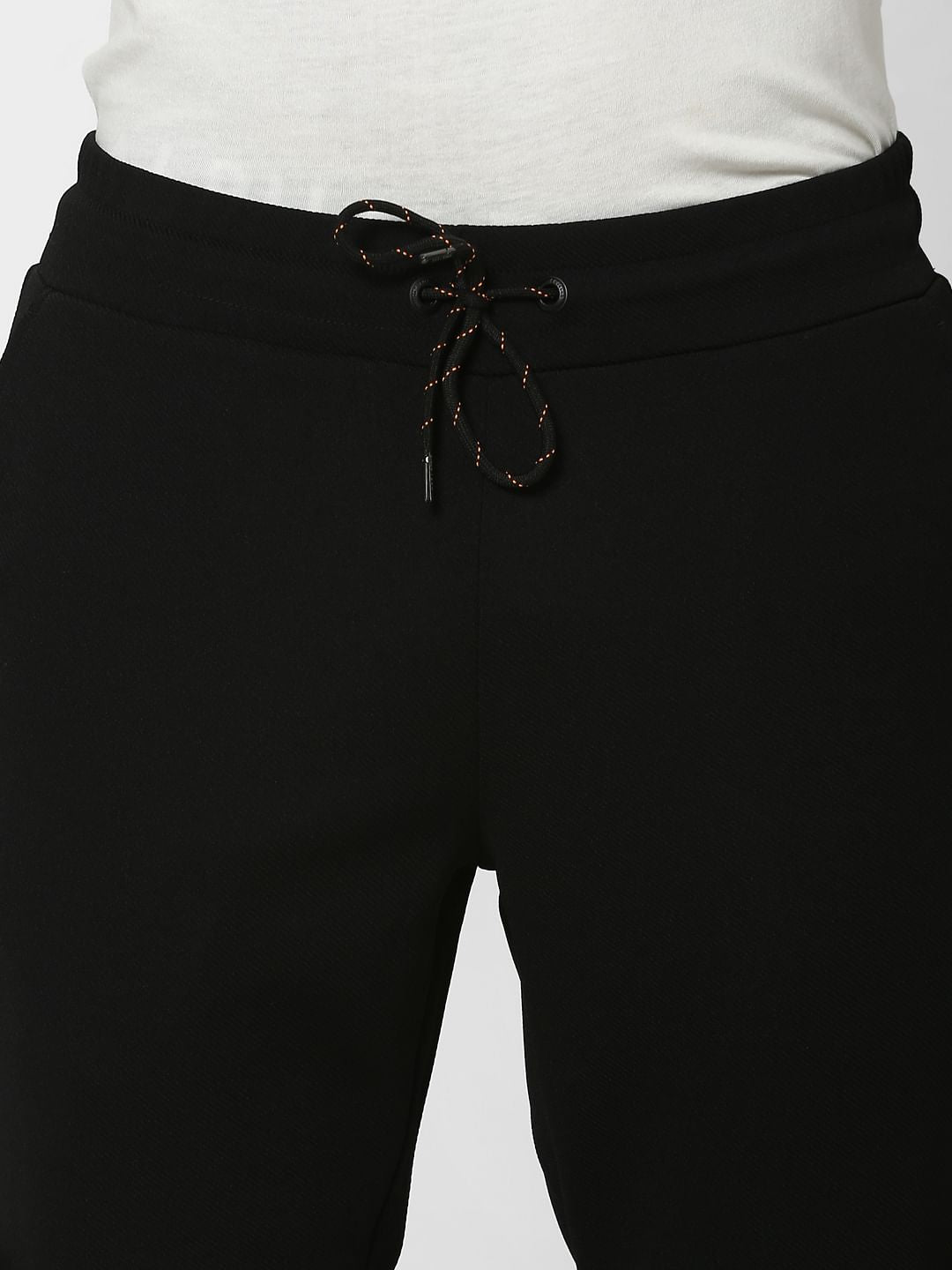 Black Drawstring Sweatpants