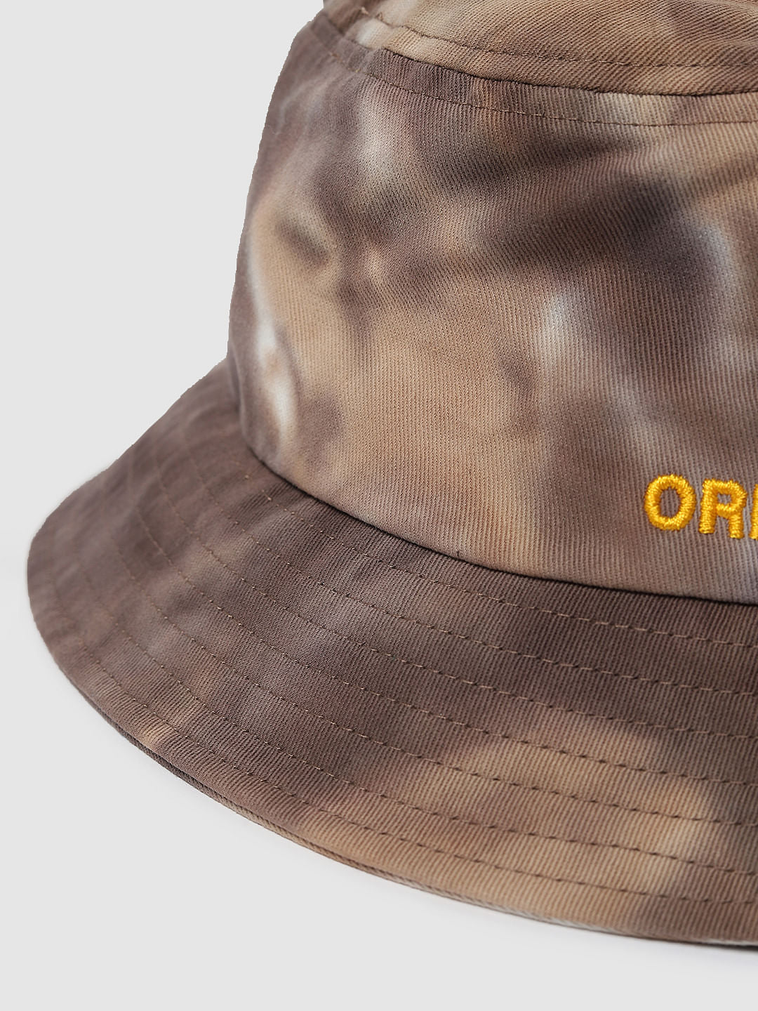 Brown Tie-Dye Bucket Hat