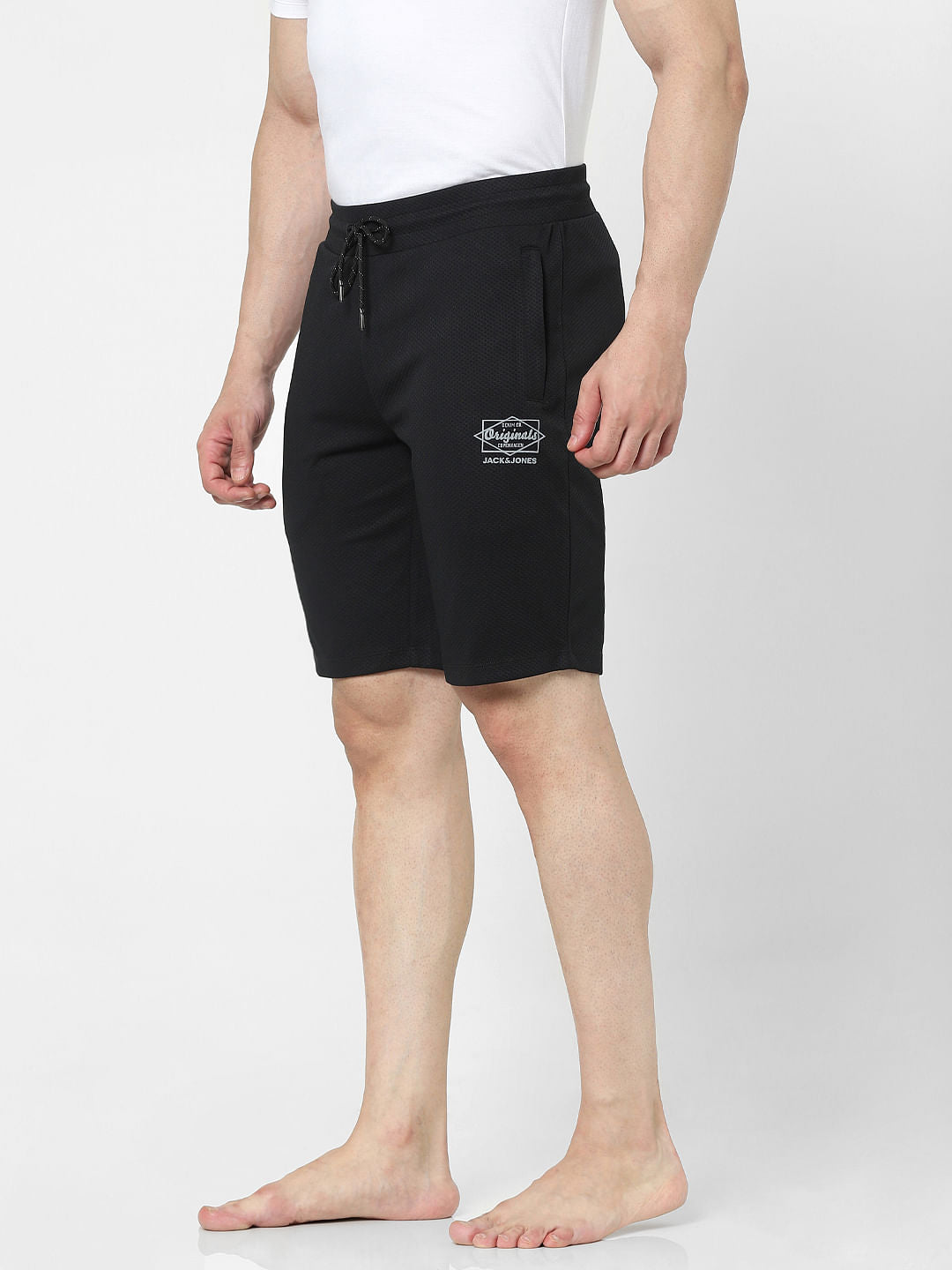 Black Sweatshorts